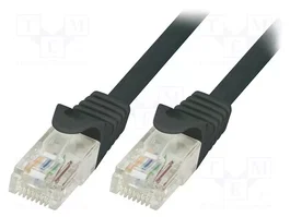 LOGILINK Cordon de raccordement Cat 6 U/UTP 1m RJ45