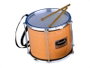 Reig Tambour sonore métallisé 21 x 26 cm en coffret - Jouet musical pour enfants dès 3 ans