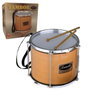 Reig Tambour sonore métallisé 21 x 26 cm en coffret - Jouet musical pour enfants dès 3 ans