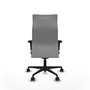 Piqueras Y Crespo Fauteuil Albacete Gris Clair avec mécanisme Synchro et accoudoirs 1D