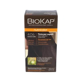 BIOKAP Tinte Coffee Brown 4.06 castaño cafe 140ml