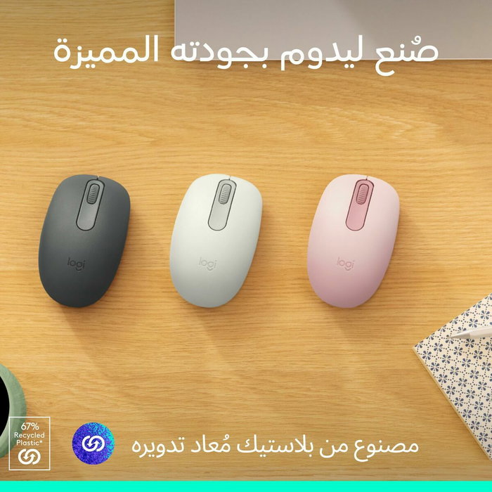 Logitech 910-007459 Souris sans fil M196 Graphite, Bluetooth et USB