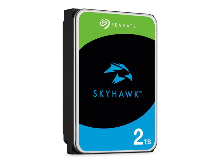 Seagate SkyHawk 2 To Disque Dur Interne SATA 6Gb/s 3.5" 256 Mo CMR Surveillance 24/7