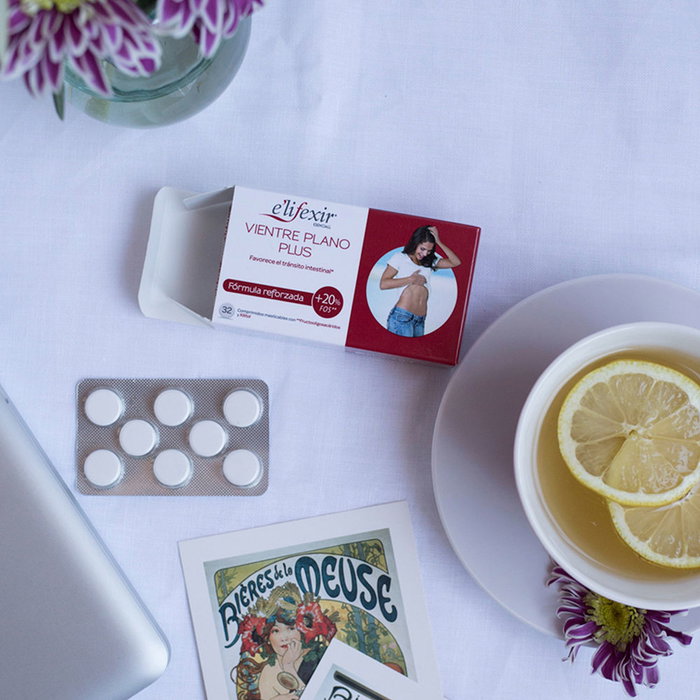 E'Lifexir SALUD vientre plano plus comprimidos 64 unités