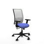PIQUERAS Y CRESPO Chaise Zulema Synchro Bleu clair, Accoudoirs 2D