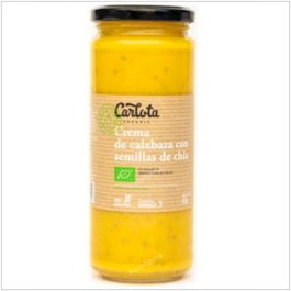 CARLOTA ORGANIC Crème de courge avec chia 450g ECO SG VEGAN