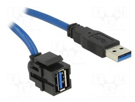 DELOCK Module USB Keystone USB 3.0 bleu