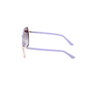 Guess Gafas Lunettes de Soleil Femme GU00108 92W Carrées Bleu Verres 60mm Monture Bleue Pont 17mm Branches 140mm