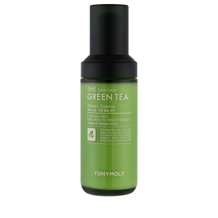 TonyMoly Eau d'Essence Hydratante The Chok Chok Green Tea - 55 ml, Soin Visage pour Peau Nette, Produit Coréen TonyMoly Eau d'Essence Hydratante The Chok Chok Green Tea - 55 ml, Soin Visage pour Peau Nette, Produit Coréen