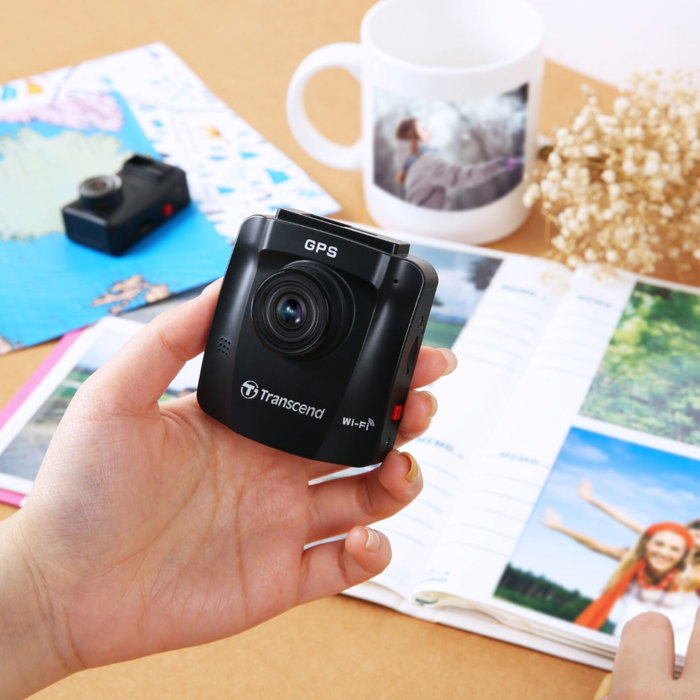 Transcend DrivePro 620 Dashcam Set avec 2 caméras et 2x 32GB microSDHC