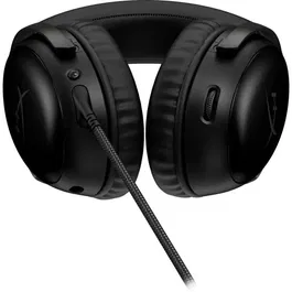 HyperX Cloud III - Casque gamer filaire pour PC et console - Son spatial DTS Headphone:X - Micro amovible anti-bruit - Arceau en mousse à mémoire de forme - Noir