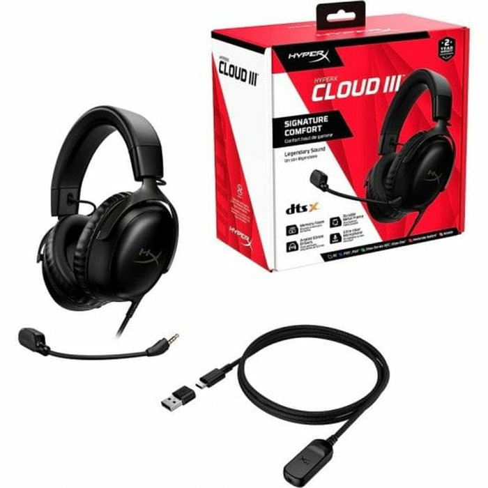 HyperX Cloud III - Casque gamer filaire Noir HyperX Cloud III - Casque gamer filaire Noir