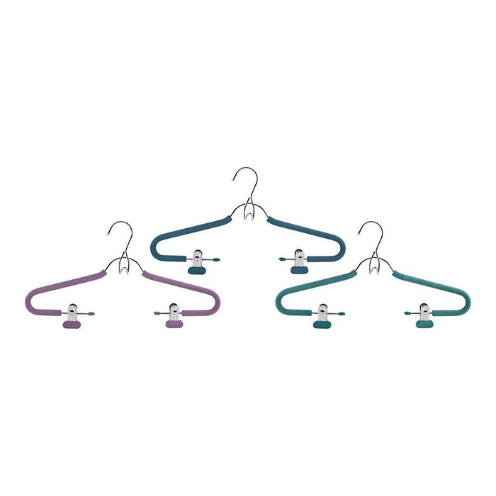 Cintre Mondex Mousse 39 cm Pinces de serrage Cintre Mondex Mousse 39 cm Pinces de serrage