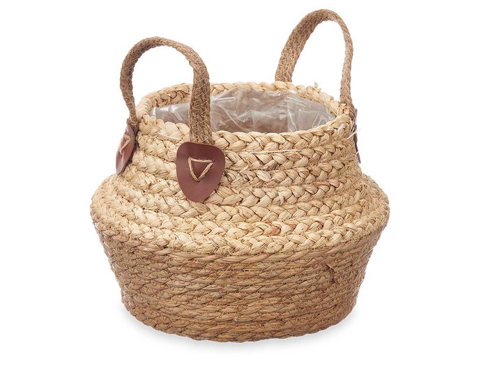 GIFTDECOR Panier pliable en esparto avec anses Naturel GIFTDECOR Panier pliable en esparto avec anses Naturel