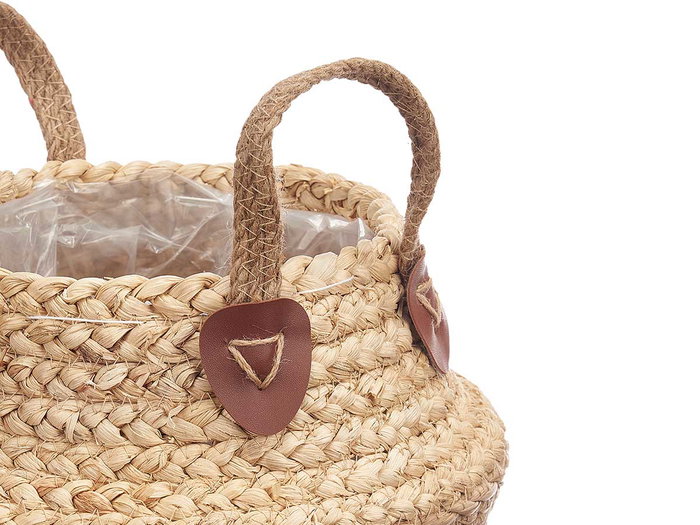 GIFTDECOR Panier pliable en esparto avec anses Naturel GIFTDECOR Panier pliable en esparto avec anses Naturel