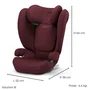 Cybex Solution B i-Fix Siège auto Groupe 2/3 3-12 ans 15-50 kg 100-150 cm Rouge Dynamic Red