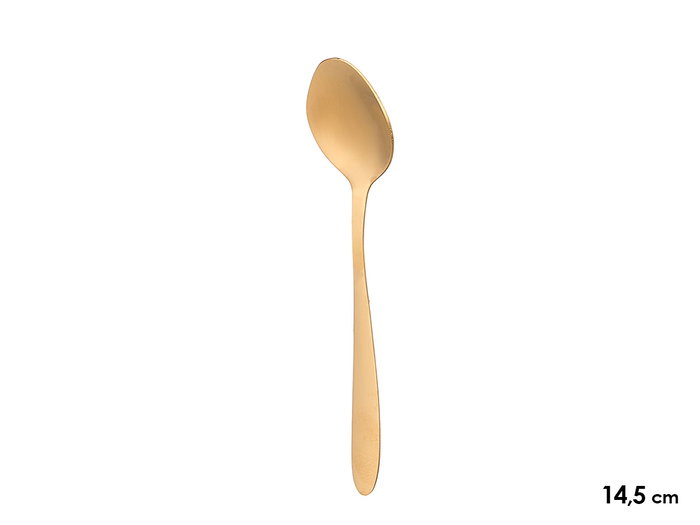 KINVARA Set de 24 pièces de couverts en acier inoxydable doré KINVARA Set de 24 pièces de couverts en acier inoxydable doré