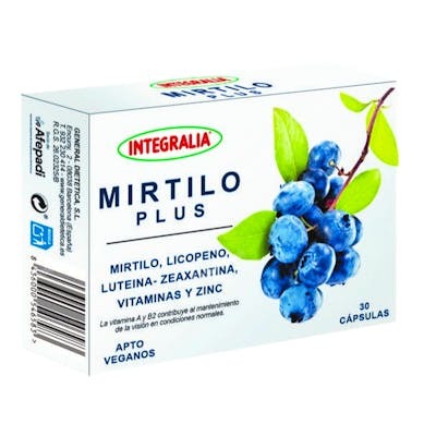 INTEGRALIA MIRTILO PLUS 30 Capsules