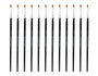 Innspiro Boîte de 12 pinceaux synthétiques plats nº02