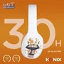 Konix Casque audio supra-auriculaire sans fil Bluetooth 5.3 Naruto Shippuden - Micro intégré - Autonomie 30h - Compatible smartphones et tablettes