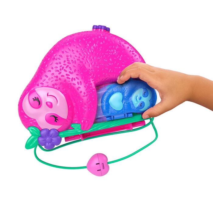 Polly Pocket Sac Surprises Famille des Paresseux 2 en 1