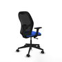 PIQUERAS Y CRESPO Chaise Alocén Synchro Bleu et Noir, Accoudoirs 2D