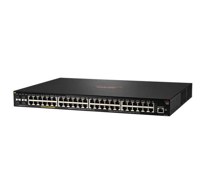 Hewlett Packard Enterprise Commutateur Aruba 2930F 48G PoE+ 4SFP+ 740 W géré par Aruba Central Hewlett Packard Enterprise Commutateur Aruba 2930F 48G PoE+ 4SFP+ 740 W géré par Aruba Central