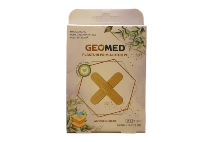 Geomed Ensemble de pansements Protecteur, 19 x 72 mm, 20 pcs Geomed Ensemble de pansements Protecteur, 19 x 72 mm, 20 pcs