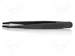 KNIPEX Pince à épiler ESD droite à bec arrondi
