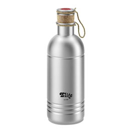 Elite Bidon Elite Vintage en aluminium 600 ml