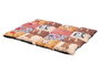 Mascow Couchage pour Animal de Compagnie Rectangulaire 65x95 cm Tissu Polyester avec Base Antidérapante (Set de 6)