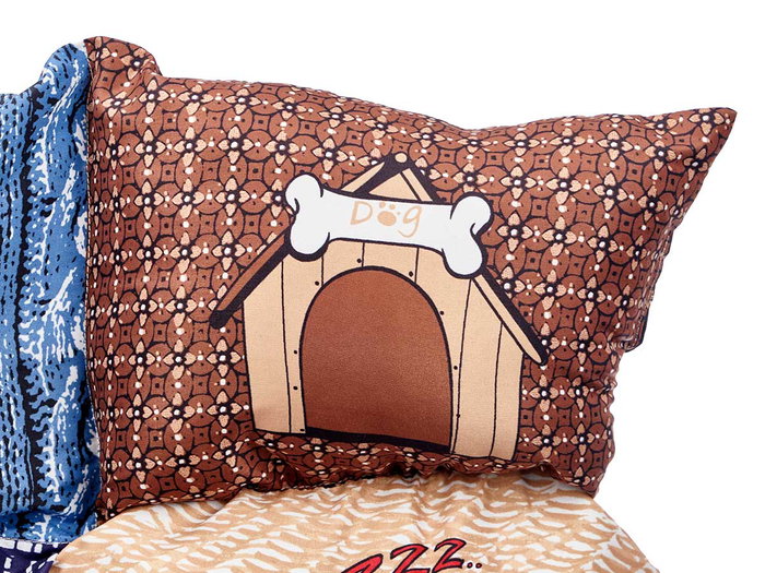 Mascow Couchage pour Animal de Compagnie Rectangulaire 65x95 cm Tissu Polyester avec Base Antidérapante (Set de 6)