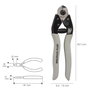 WOLFPACK LINEA PROFESIONAL Coupe-câbles 190mm