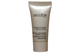 Decleor Hydra Floral White Petal Masque Crème Anti-Taches Nuit pour Visage - Échantillon 5 ml