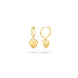 Radiant Boucles d'oreilles Huggies Gold SAGRADO CORAZON