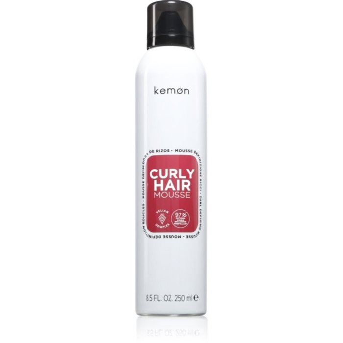 Kemon Curly Hair Mousse Mousse coiffante Volume Moyen 250 ml Kemon Curly Hair Mousse Mousse coiffante Volume Moyen 250 ml