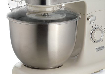 Ariete 1588/04 Robot de cuisine vintage vert, bol inox, 10 vitesses + fonction pulse, avec accessoires