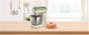 Ariete 1588/04 Robot de cuisine vintage vert, bol inox, 10 vitesses + fonction pulse, avec accessoires