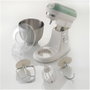 Ariete 1588/04 Robot de cuisine vintage vert, bol inox, 10 vitesses + fonction pulse, avec accessoires