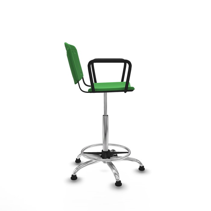 PIQUERAS Y CRESPO Tabouret Robledo Pivotant Vert PIQUERAS Y CRESPO Tabouret Robledo Pivotant Vert