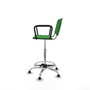 PIQUERAS Y CRESPO Tabouret Robledo Pivotant Vert