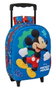 Safta Sac à dos 3D avec roues 21x12x2 cm - Mochila 3D con ruedas 21x12x2cm - Pour enfant à partir de 36 mois