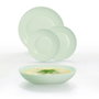 Assiettes Luminarc Apy Paradise Verde Vert verre 18 Pièces