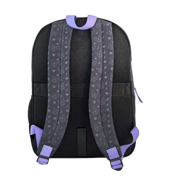 Toybags Mochila Kuromi Primaria - Sac à dos à double compartiment adaptable aux chariots - 44 x 30 x 20 cm - À partir de 7 ans