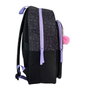 Toybags Mochila Kuromi Primaria - Sac à dos à double compartiment adaptable aux chariots - 44 x 30 x 20 cm - À partir de 7 ans