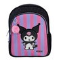 Toybags Mochila Kuromi Primaria - Sac à dos à double compartiment adaptable aux chariots - 44 x 30 x 20 cm - À partir de 7 ans
