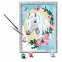 Ravensburger CreArt Kids Kit de peinture par numéros Licorne fleurie 18x24cm