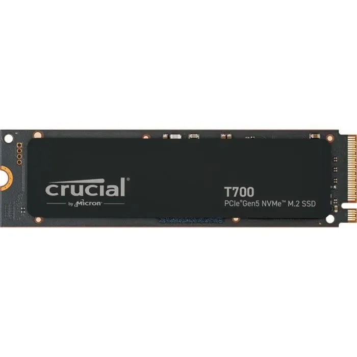 Crucial T700 SSD Interne 2 TB PCI Express 5.0 NVMe CT2000T700SSD3 Crucial T700 SSD Interne 2 TB PCI Express 5.0 NVMe CT2000T700SSD3