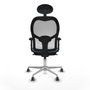 Piqueras y Crespo Chaise de Bureau Jorquera 2D086G1 Bleu ciel