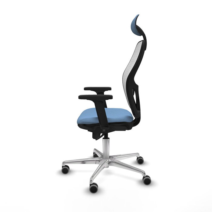 Piqueras y Crespo Chaise de Bureau Jorquera 2D086G1 Bleu ciel